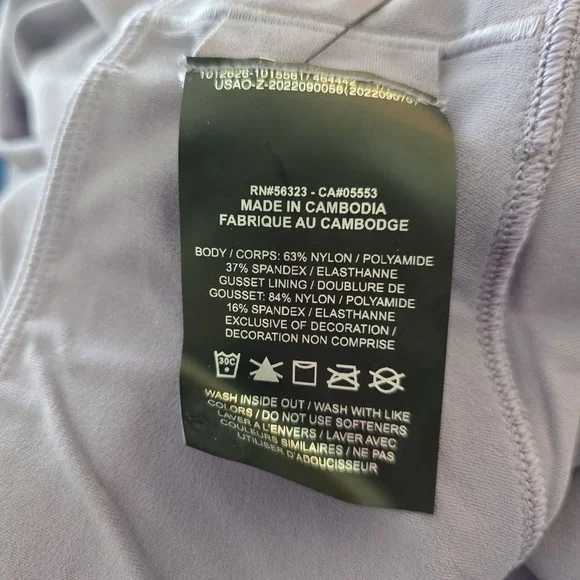 Nike Zenvy Women's Gentle Support Purple Mid Rise Leggings Size 2X DV4911 509 - Picture 9 of 9